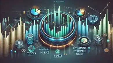 الفرق بين الأسهم والمؤشرات