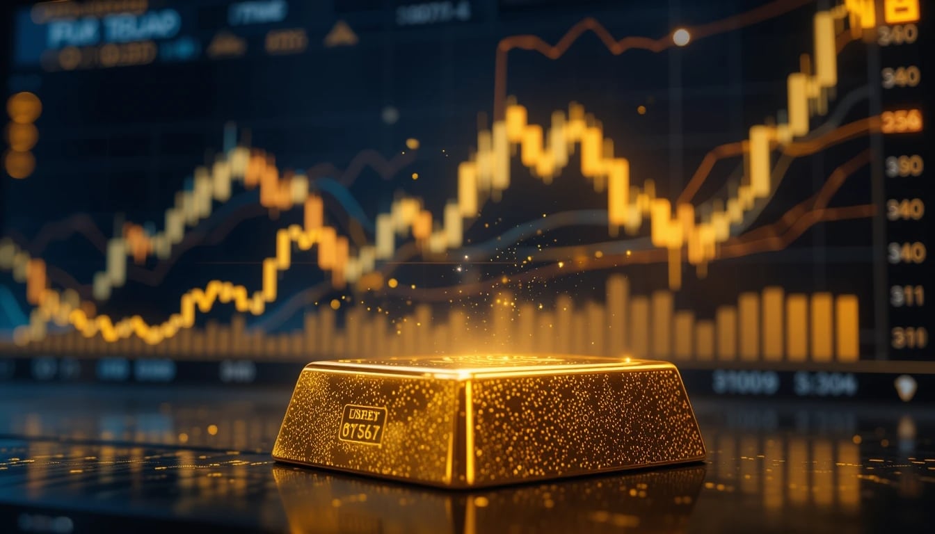 تحليل فني لأسعار الذهب
