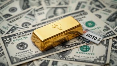 الذهب والدولار الأمريكي